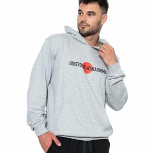 HIDETOSHI WAKASHIMA "1st" Heren Oversized hoody grijs