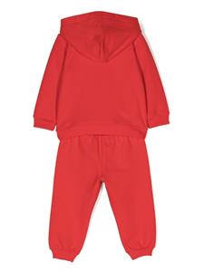 moschinokids Moschino Kids Trainingspak met teddybeerprint - Rood