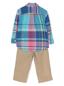 poloralphlaurenkids POLO RALPH LAUREN KIDS Geruite broek - Blauw