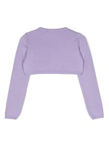 Cropped vest - Paars