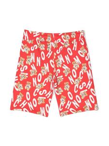 moschinokids Moschino Kids Shorts met print - Rood