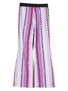 missonikids Missoni Kids Trainingsbroek met logoprint - Zwart