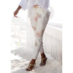 Lascana 7/8 jeggings met bloemenprint