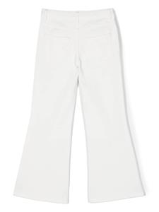 nº21kids Nº21 Kids Broek met wijde pijpen - Wit