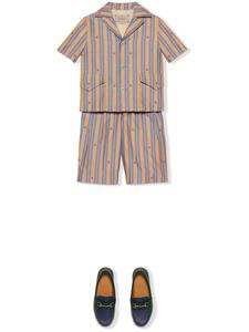 guccikids Gucci Kids Shorts met geborduurd logo - Oranje