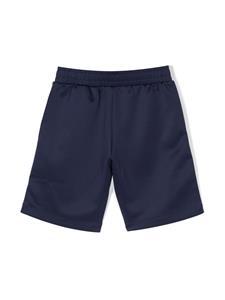 moschinokids Moschino Kids Trainingsshorts met logoprint - Blauw