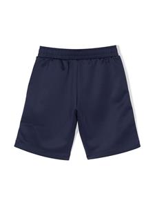 Moschino Kids Trainingsshorts met logoprint - Blauw