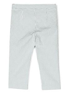 ilgufo Il Gufo Broek met gingham ruit - Blauw