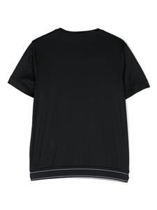 emporioarmanikids Emporio Armani Kids T-shirt met logoband - Blauw