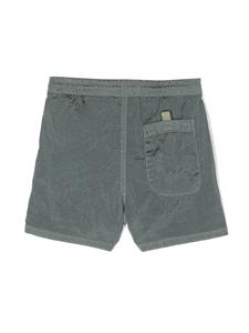 stoneislandjunior Stone Island Junior Shorts met logopatch - Grijs