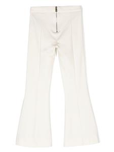 balmainkids Balmain Kids Flared broek - Wit