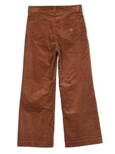 chloékids Chloé Kids Ribfluwelen broek - Bruin