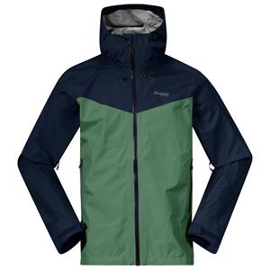 Bergans  Skar Light 3L Shell Jacket - Regenjas, blauw/groen