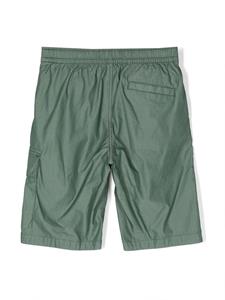 stoneislandjunior Stone Island Junior Shorts met logopatch - Groen