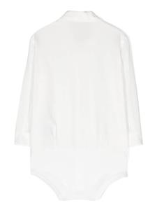 ilgufo Il Gufo Romper met lange mouwen - Wit