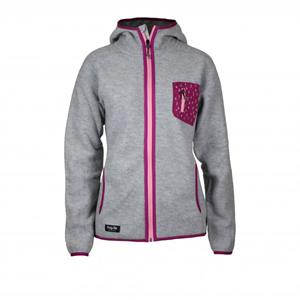 Pally'Hi - Women's Fleece Hoodie Jacket Sherpina - Fleecevest, grijs