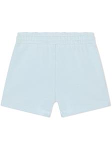 Dolce & Gabbana Kids Shorts met geborduurd logo - Blauw