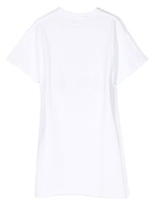 mm6maisonmargielakids MM6 Maison Margiela Kids T-shirt met logoprint - Wit