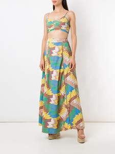 Amir Slama High waist maxi-rok - Veelkleurig