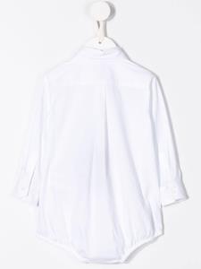 dolce&gabbanakids Dolce & Gabbana Kids Overhemd rompertje - Wit