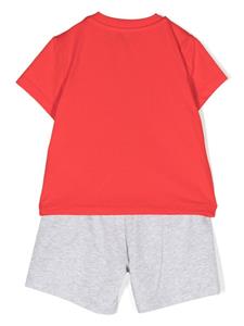 moschinokids Moschino Kids Katoenen shorts - Rood