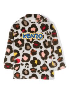 kenzokids Kenzo Kids Jas van imitatiebont - Grijs