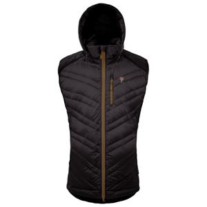 Grüezi Bag  Lightful DownWool Vest - Donzen bodywarmer, zwart