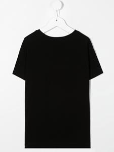 chiaraferragnikids Chiara Ferragni Kids T-shirt met glitter - Zwart