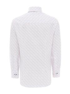Moustache Shirt met print - Wit
