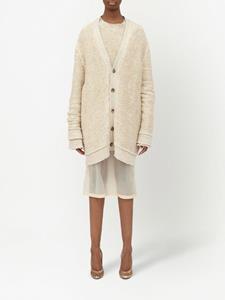 maisonmargiela Maison Margiela Gerafeld vest met V-hals - Beige