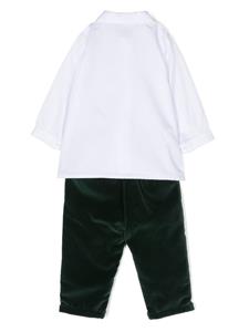 lastupenderia La Stupenderia Tweekleurig shirt en broek - Wit