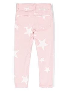 stellamccartneykids Stella McCartney Kids Jeans met sterprint - Roze