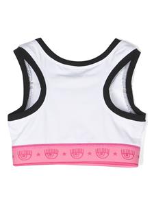 chiaraferragnikids Chiara Ferragni Kids Cropped top - Wit