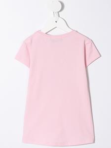 aignerkids Aigner Kids T-shirt met stras logo - Roze