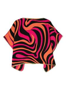 PUCCI Junior Wollen poncho - Roze