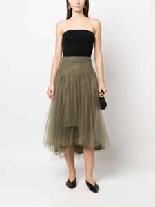 ralphlaurencollection Ralph Lauren Collection Asymmetrische rok - Groen