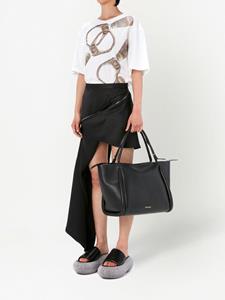 JW Anderson Mini-rok met rits - Zwart