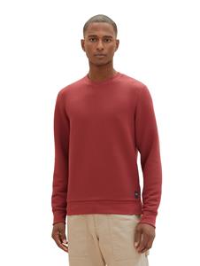 TOM TAILOR Sweatshirt QUILTED SWEAT aus Mischgewebe