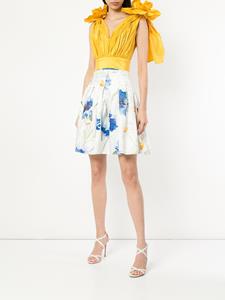 Bambah Carnation mini-rok - Wit
