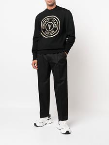 versacejeanscouture Versace Jeans Couture Wollen trui - Zwart