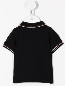 Emporio Armani Kids Katoenen poloshirt - Zwart