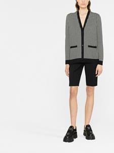 ralphlaurencollection Ralph Lauren Collection Vest met pied-de-poule print - Wit