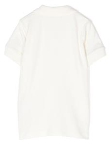 Moncler Enfant Poloshirt met logopatch - Wit