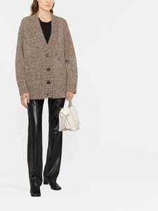 maisonmargiela Maison Margiela Vest met V-hals en print - Beige