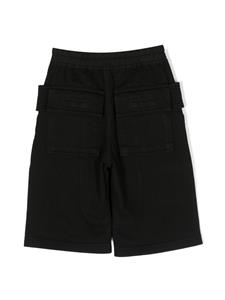 rickowenskids Rick Owens Kids Shorts met trekkoordtaille - Zwart