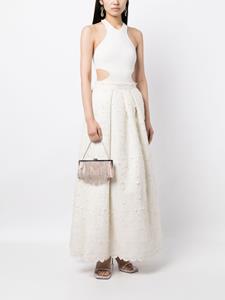 sachin&babi Sachin & Babi Rok met bloemenpatch - Wit