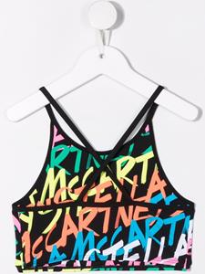 stellamccartneykids Stella McCartney Kids Cropped top - Zwart