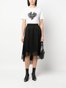 Zadig&Voltaire Rok met afwerking van kant - Zwart