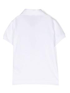 Il Gufo Poloshirt met geborduurd logo - Wit