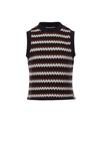 Looxs Revolution Cropped top fancy knit voor meisjes in de kleur